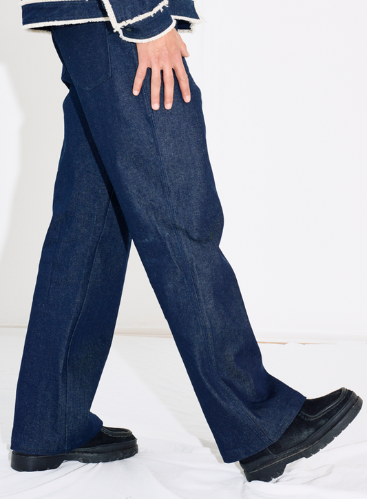 Denim Romance Pants