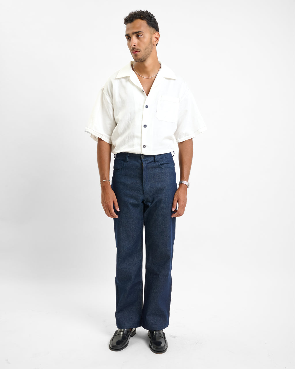 Denim Romance Pants