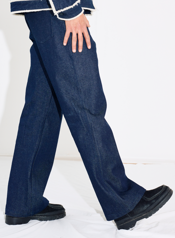 Denim Romance Pants