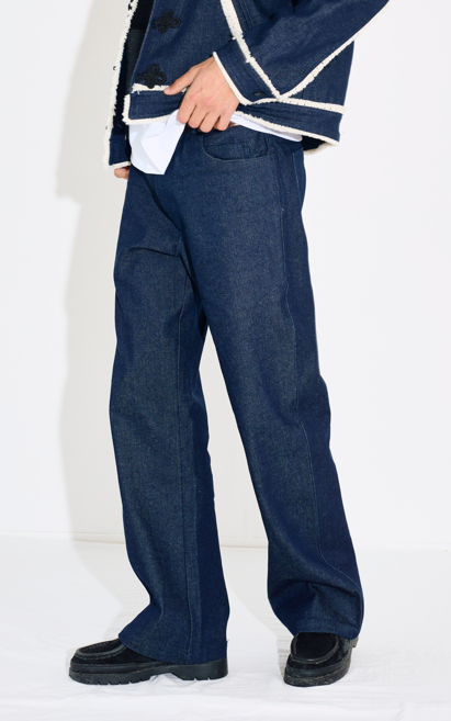 Denim Romance Pants