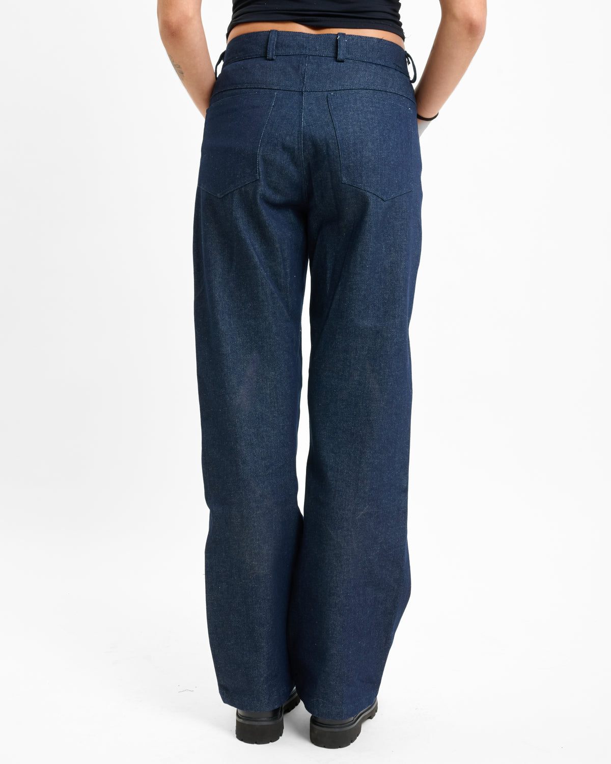 Denim Romance Pants